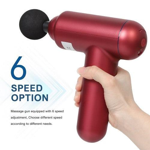 Handheld Massage Gun Deep Tissue Muscle Neck Back Massager for Muscle Therapy Pain Relief with 4 Massage Heads - Toytexx Handheld Massage Gun Deep Tissue Muscle Neck Back Massager for Muscle Therapy Pain Relief with 4 Massage Heads - Toytexx